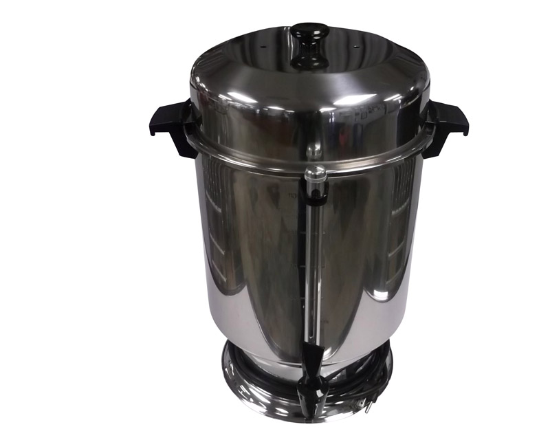 100 CUP POLISHED S/S COFFEE URN