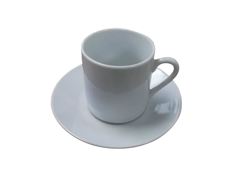 NOVA WHITE DEMI TASSE CUP (Saucer 40 cents extra) This is a mini 2 oz cup