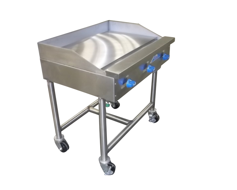20" X 36" PROPANE GRIDDLE - Delivery only (requires 20lb propane tank)