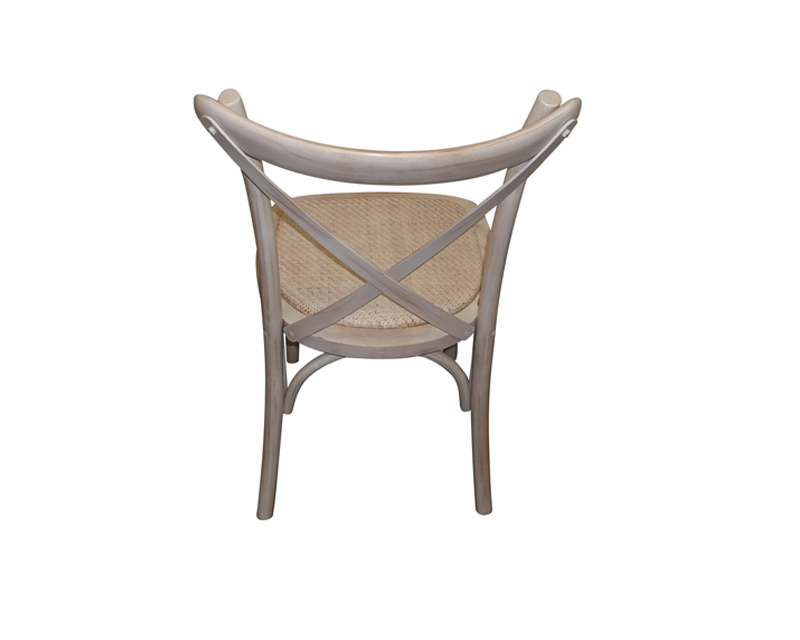 HARVEST WHITEWASH CHAIR (Indoor or Outdoor under a Tent)