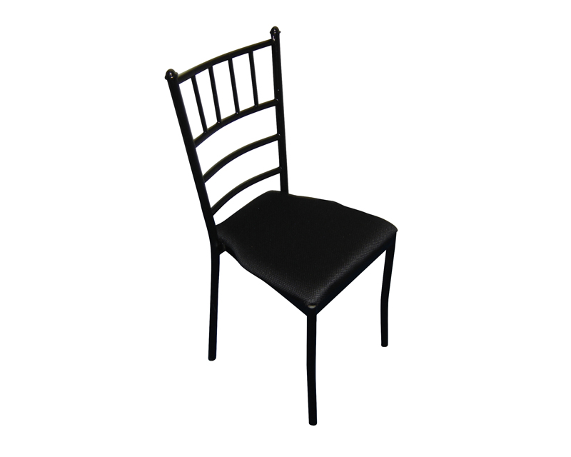 CHIAVARI BLACK STACKING CHAIR (Indoor or Outdoor under a Tent)