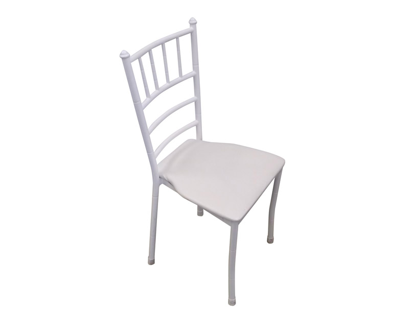 WHITE CHIAVARI STACKING CHAIR (Indoor or Outdoor under a Tent)