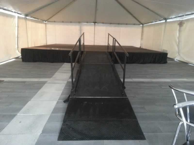 RAMP FOR STAGE/PLATFORM (For 16" high stage not inlcuded)