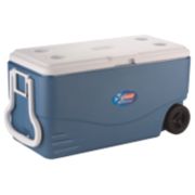 100 Quart Blue Wheeled Cooler