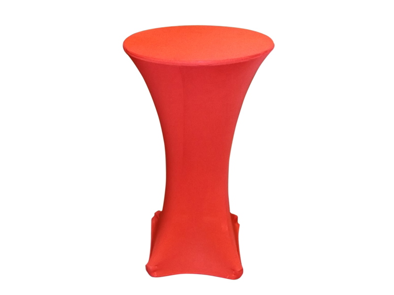 RED SPANDEX COVER FOR 24 INCH ROUND CRUISER (Table not included)